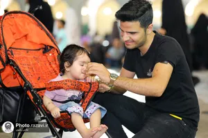 حضور خدمتگذاران کانون فرهنگی حضرت جوادالائمه(علیه&zwnj;السلام) در چایخانه حضرت