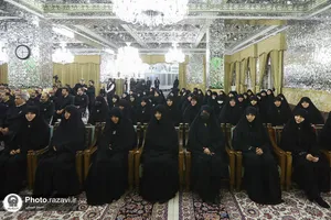 مراسم اعطای احکام خدام حرم مطهر رضوی