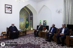 دیدار وزرای علوم و آموزش و پرورش با تولیت آستان قدس رضوی