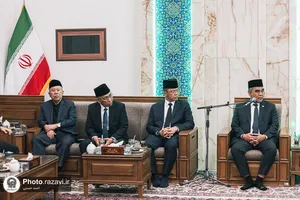 دیدار هیئت بلندپایه کشور اندونزی با تولیت آستان قدس رضوی