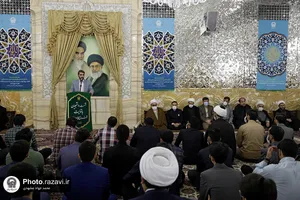 دیدار جمعی از دانشجویان با تولیت آستان قدس رضوی