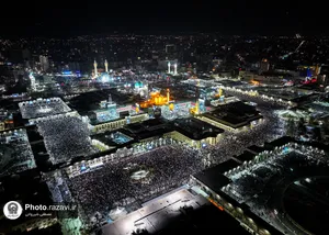 مراسم احیا شب بیست و یکم ماه مبارک رمضان در حرم مطهر رضوی-1