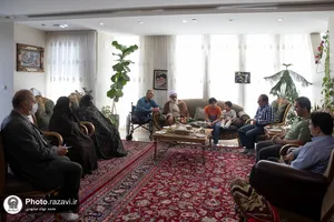دیدار تولیت آستان قدس رضوی با خانواده جانبازان و ایثارگران