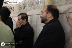 گرامیداشت اولین سالگرد شهادت آیت الله رئیسی در حرم مطهر رضوی