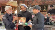 تجلیل خادم‌یاران کرمان از موکب‌داران عراقی در مسیر اربعین