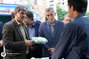 بازارچه دانش&zwnj;آموزان مدارس امام رضا علیه&zwnj;السلام