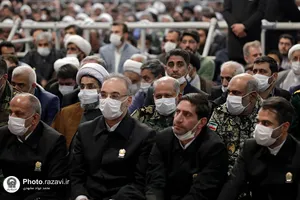 سخنرانی نوروزی رهبر معظم انقلاب در حرم مطهر رضوی