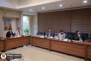 جلسه هم&zwnj;اندیشی نکوداشت هفته پدافند غیرعامل در حرم مطهر رضوی

