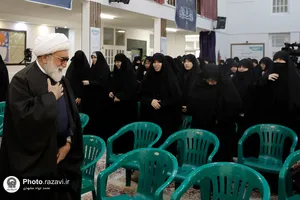 حضور تولیت آستان قدس رضوی در جمع طلاب مکتب نرجس