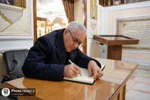 تشرف شرکت کنندگان بیست و هشتمین اجلاسیه سازمان اکو به حرم مطهر رضوی