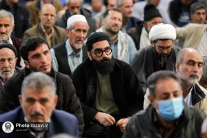 حرم مطهر رضوی در شب میلاد حضرت زینب سلام الله علیها