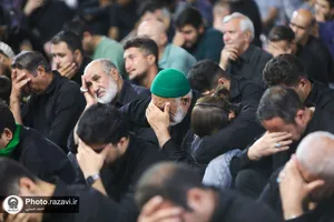 عزاداری هیأت&zwnj;های مذهبی کشور افغانستان در حسینیه حرم