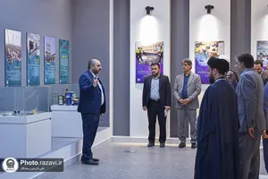 بازدید مدیران مدارس امام رضا علیه&zwnj;السلام از رواق خدمت حرم مطهر رضوی