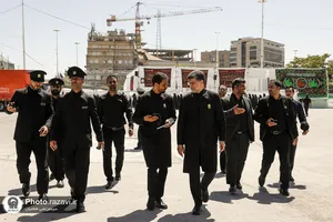 بازدید قائم مقام تولیت آستان قدس رضوی از مواکب اطراف حرم مطهر رضوی