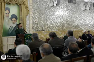 دیدار فرماندهان و پیشکسوتان دفاع مقدس با تولیت آستان قدس رضوی