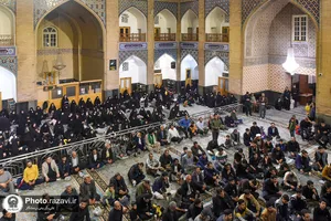 عزاداری رحلت حضرت معصومه(س) در حسینیه حرم