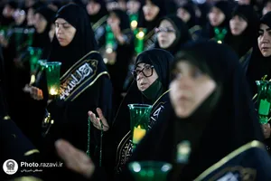 آیین خطبه&zwnj;خوانی شب شهادت امام رضا علیه&zwnj;السلام در حرم مطهر رضوی