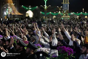 مراسم تحویل سال 1403 در حرم مطهر رضوی - 1