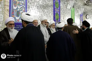 مراسم عمامه&zwnj;گذاری طلاب حوزه علمیه خراسان
