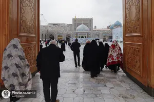 اولین چهارشنبه سال 1404 در حرم مطهر رضوی