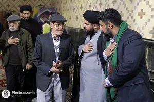 بزرگداشت مرحوم سیدرضا موید در حرم مطهر رضوی