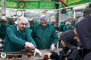 حضور مدیران سازمان صدا و سیما در چایخانه کوثر