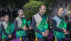 سوگواره «امت محمدی در پناهِ رضا (ع)» به میزبانی خادم‌یاران آران و بیدگلی برگزار شد