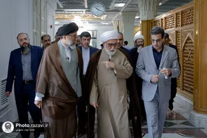 بازدید تولیت آستان قدس رضوی از کتابخانه مرکزی