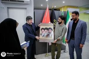حضور رئیس سازمان علمی و فرهنگی آستان قدس رضوی در دفتر رسانه&zwnj;های استان خراسان رضوی