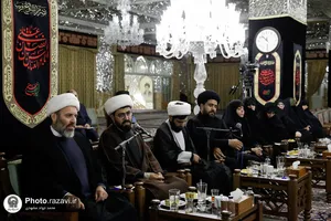 دیدار طلاب فعال فضای مجازی با تولیت آستان قدس رضوی
