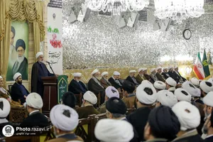 دیدار اساتید پیشکسوت حوزه علمیه مشهد با تولیت آستان قدس رضوی
