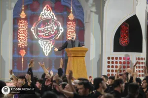 عزاداری هیأت&zwnj;های مذهبی کشور افغانستان در حسینیه حرم
