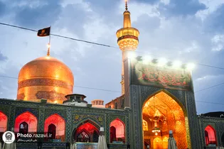 The Holy Razavi Shrine on the Eve of Arbaeen Hosseini