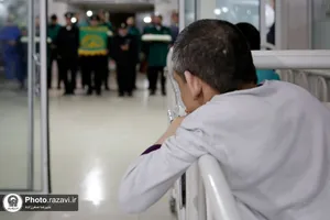 حضور خدام حرم مطهر رضوی در مرکز معلولین امام جواد علیه السلام