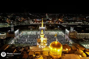 مراسم تحویل سال 1402 در حرم مطهر رضوی - 3