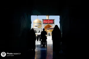 حال و هوای حرم مطهر رضوی در دهه اول محرم