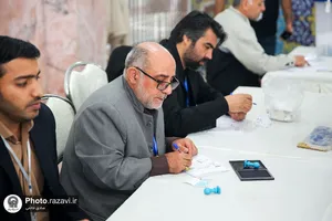 مرحله دوم انتخابات مجلس شورای اسلامی در حرم مطهر رضوی