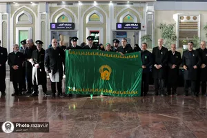 بدرقه کاروان اعزامی آستان قدس رضوی به کرمان