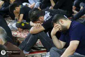 عزاداری هیأت&zwnj;های مذهبی مهاجرین افغانستانی در حرم مطهر رضوی