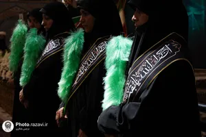آیین معنوی &laquo;شیرخوارگان حسینی&raquo; در حرم مطهر رضوی