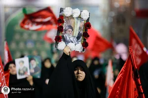 آئین بزرگداشت رهبر شهید انقلاب اسلامی در حرم مطهر رضوی-4

