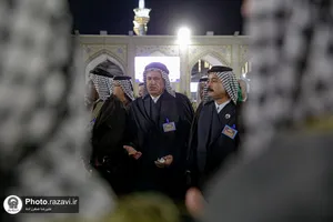 تشرف شیوخ عشایر عراق به حرم مطهر رضوی
