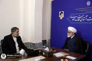 دیدار مردمی تولیت استان قدس رضوی