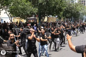 عزاداری روز تاسوعای حسینی در مشهد