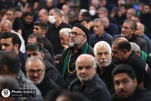 اجتماع عزاداران آذری زبان در رواق امام خمینی (ره)