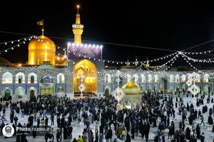بازگشایی صحن انقلاب حرم مطهر رضوی