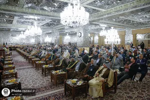 دیدار تولیت آستان قدس رضوی با شیوخ عشایر عراق
