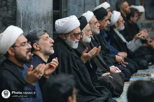 عزاداری دهه اول محرم با حضور تولیت آستان قدس رضوی