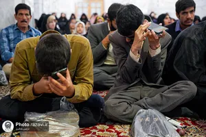 تشرف جمعی از روشن&zwnj;دلان به حرم مطهر رضوی