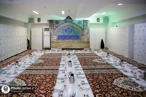 حضور تولیت آستان قدس رضوی در آسایشگاه خدمات فرش